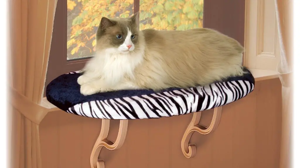 K&H Pet Products Kitty Sill Window Sill Cat Perch